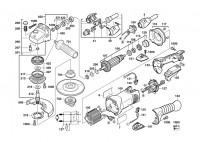 Milwaukee 4000381453 AG16-125QXC Angle Grinder Gb1 Spare Parts