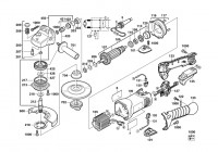 Milwaukee 4000381463 AG16-125XE Angle Grinder Spare Parts