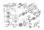 Milwaukee 4000381466 AGV16-125QXC Angle Grinder Agv16-125Xc/Dms Gb1 Spare Parts