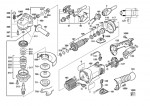 Milwaukee 4000381478 AG16-180QC Angle Grinder Dms Spare Parts