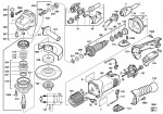 Milwaukee 4000381491 AGV16-180QXC Angle Grinder Dms In2 Spare Parts