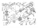 Milwaukee 4000381551 AGV15-125XC Angle Grinder In2 Spare Parts