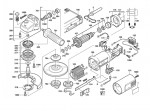 Milwaukee 4000381554 AG12-125X Angle Grinder Aus Spare Parts