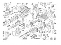 Milwaukee 4000382386 PPH26XE Rotary Hammer Azk Spare Parts