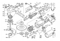 Milwaukee 4000383696 AG12-125X Angle Grinder In2 Spare Parts