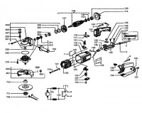 Milwaukee 4000383891 AGV20-180 Angle Grinder 2M Agv 20-180/Dms Spare Parts