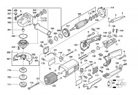 Milwaukee 4000383976 AG23-230 Angle Grinder Ag 23-230 Spare Parts