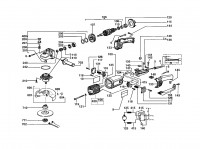 Milwaukee 4000383991 AG23-230B IN2 Angle Grinder Spare Parts