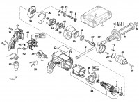 Milwaukee 4000384492 HDE13RQX Drill In2 Spare Parts