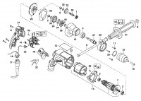 Milwaukee 4000384523 HDE10RQX Drill In2 Spare Parts