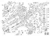 Milwaukee 4000384759 5360-9 Rotary Hammer (Plh30Xe) Mi1 Spare Parts