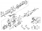 Milwaukee 4000385101 DG30E Straight Sander In2 Spare Parts