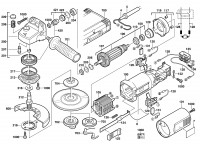 Milwaukee 4000385461 AG12-125X Angle Grinder Gb1 Spare Parts