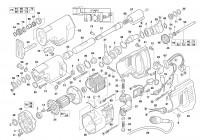 Milwaukee 4000385806 SSE1000QX Reciprocating Saw In2 Spare Parts