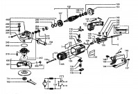 Milwaukee 4000391618 AGV20-180 Angle Grinder 110V Agv 20 180 Spare Parts