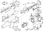 Milwaukee 4000391719 DGL34 Straight Sander Gb1 Spare Parts