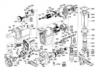 Milwaukee 4000392271 2500 Demolition Breaking Hammer Hex32 Spare Parts