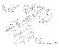 Milwaukee 4000393041 PSG14.4PP Psg14.4 Cordless Die Grinder Spare Parts