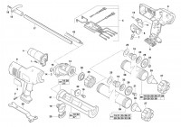 Milwaukee 4000393525 PCG12 BBRCA12F Caulking Gun In2 Spare Parts