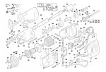 Milwaukee 4000393705 SSE1000SQ Reciprocating Saw In2 Spare Parts