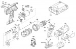 Milwaukee 4000395173 S14.4TXC Cordless Drill 14V S 14.4 Txc Spare Parts