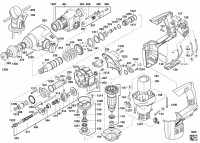 Milwaukee 4000396245 0756-9 (V28H) 0756-9(V28H) Cordless Rotary Hammer Spare Parts