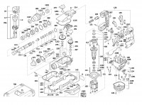 Milwaukee 4000398754 K750S - 7Kg Sds Combi Hammer In2 Spare Parts