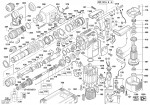 Milwaukee 4000400072 PLH32XE Plh32Ex 110V Combi Hammer Gb1 Spare Parts