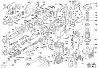 Milwaukee 4000400100 PLH30E Rotary Hammer K In2 Spare Parts