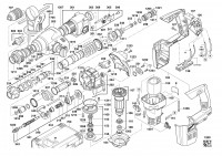 Milwaukee 4000400885 V28HX Cordless Rotary Hammer Spare Parts