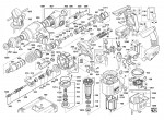 Milwaukee 4000400953 PLH26E Rotary Hammer K In2 Spare Parts