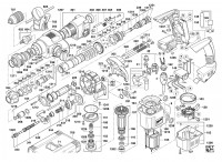 Milwaukee 4000400966 PLH26XE Rotary Hammer Ask Gb1 Spare Parts