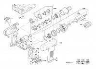 Milwaukee 4000401251 PES14.4T F Perc Viss 14V Pes 14.4 Tf Spare Parts