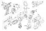 Milwaukee 4000401362 V18PD Bty Cordless Drill Vv18Cskh In2 Spare Parts