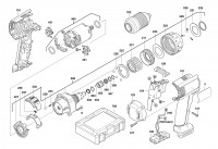 Milwaukee 4000401454 PDD14.4X Cordless Drill Screwdriver Loktor Bbin2 Spare Parts