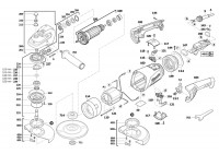 Milwaukee 4000402182 AGV21-230GE Angle Grinder In2 Spare Parts