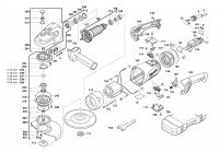 Milwaukee 4000402671 AG26-230GE Angle Grinder /K In2 Spare Parts