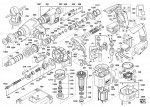 Milwaukee 4000405979 PLH26E Rotary Hammer /K In2 Spare Parts