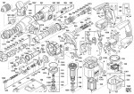 Milwaukee 4000405983 PLH26QEX 220-240V Rotary Hammer Plh26Qex/Ask In2 Spare Parts