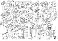 Milwaukee 4000405987 PLH26XE Rotary Hammer Ask Gb1 Spare Parts