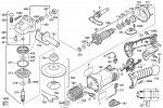 Milwaukee 4000407032 AS12E 230V Angle Sander In2 Spare Parts