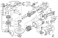 Milwaukee 4000407291 AG13-125X Angle Grinder In2 Spare Parts