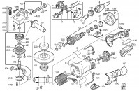 Milwaukee 4000407326 AGV16-125XC Angle Grinder In2 Spare Parts