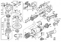 Milwaukee 4000407336 AGV16-180XC Angle Grinder /Dms In2 Spare Parts