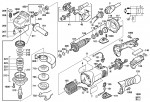 Milwaukee 4000407351 AG16-180C /Dms Angle Grinder Aus Spare Parts