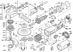 Milwaukee 4000407441 AG10-125 Angle Grinder Gb1 Spare Parts