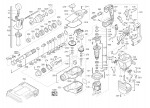 Milwaukee 4000407785 K545S Combi Hammer Spare Parts