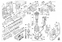 Milwaukee 4000408099 5263-21 Rotary Hammer Plh20 K 120V USA Spare Parts
