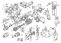 Milwaukee 4000409207 PDE16RP Percussion Drill In2 Spare Parts