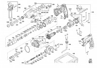 Milwaukee 4000409454 PFH26 Ph26 110V Sds+ Hammer Drill 725W 2Kg Gb1 Spare Parts